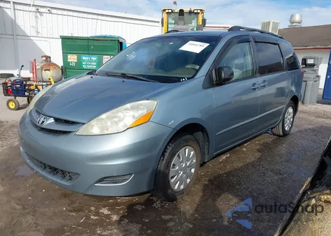 2006 Toyota Sienna Ce из США, поврежденный, VIN 5TDZA23C66S568930